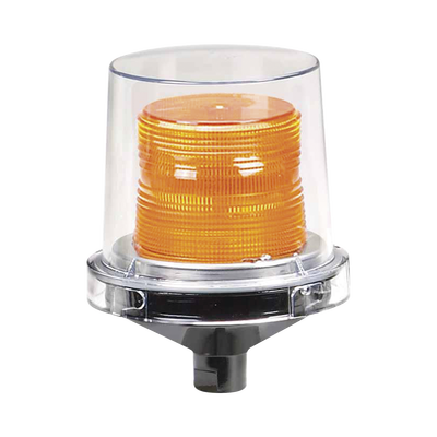 [225XL-120240-A] Luz de advertencia LED para ubicaciones peligrosas Electraray®, UL y cUL para Clase I, División 2, Grupos A, B, C y D; Clase II División 2, Grupos F y G; Clase III, 240 VCA, color Ámbar, parpadeo predeterminado
