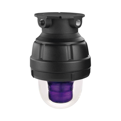 [27XL-024-M-MOD] Luz de advertencia LED a prueba de explosion Homologado UL y cUL para Clase I, División 1, Grupo C y D; Clase I, División 2, Grupos A y B; Clase II, División 1, Grupos E, F y G; Clase III, Color Magenta a 24 VCD