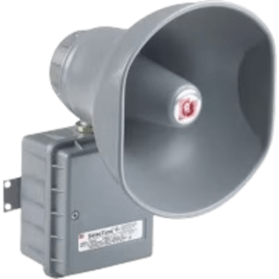 [302GCX-024] 302GCX SelecTone® 30W Altavoz amplificado para zonas peligrosas, Listado por UL y cUL para Clase I, División 2, Grupos A, B, C y D; Clase II, División 2, Grupos F y G; Clase III, División 2, Grupos F y G; Clase III, 24 VCD color G