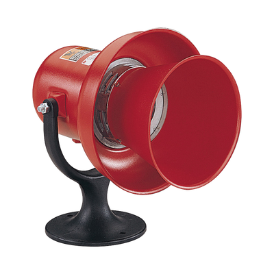 [A-120] Sirena electromecánicade alarma general modelo A , UL y cUL, 120 Vca/cd, Color Rojo