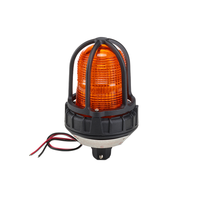 [191XL-024-A] Luz de advertencia LED para ubicaciónes peligrosas, montaje tipo tubo, 24 VCD, color Ámbar