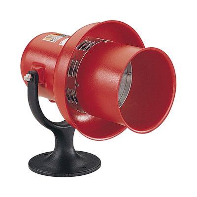 [L-120] Sirena de alarma general, UL y cUL, 120 Vca/cd, roja
