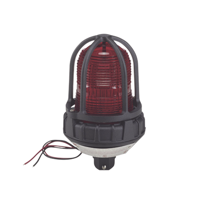 [151XST-240-R] Luz estroboscópica para ubicaciónes peligrosas,  montaje tipo tubo, 240 VCA, color Rojo