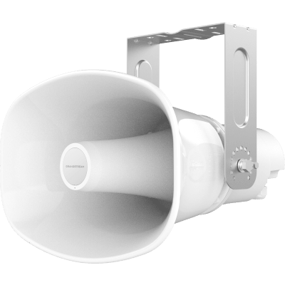 [GSC3518HS] Altavoz Bocina SIP/Multicast Bidireccional / 50W Alta Potencia / IP66 Exterior / 3 Micrófonos con IA / PoE++ / 126 dBA Máximo
