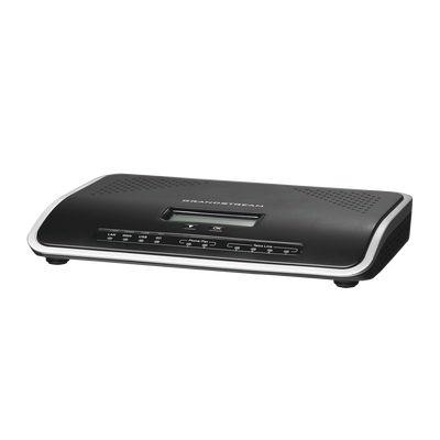 [UCM-6204] Conmutador IP-PBX de 4 puertos FXO + 2 FXS, 45 llamadas concurrentes, 500 usuarios y doble puerto Gigabit