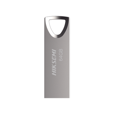 [HS-USB-M200/64G/2.0] Memoria USB de 64 GB / Versión 2.0 / Metalica / Compatible con Windows, Mac y Linux