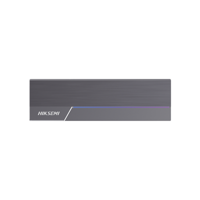 [HS-HUB-MDR] Carcasa para SSD M.2 y SATA (Enclosure) / Conector USB-C / ASUS Aura RGB SYNC  / Hasta 10 Gbps / Tamaños: 2242, 2260 y 2280
