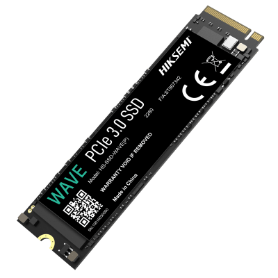 [HS-SSD-WAVE(P)/256G] SSD M.2 NVMe PCIe 3.0 / 256 GB / 2280 MB/s Lectura / 1800 MB/s Escritura / 3D NAND / M.2 2280
