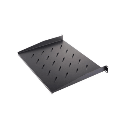 [DS-XSPB04-S/B] Charola para Soportar Equipos en Rack de 19" / Profundidad de 35 CM / Color Negro / 1 U Rack