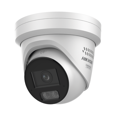 [DS-2CD2367G3-LI2UY] [Dual Light + ColorVu 3.0 + HikAI] Turret IP 6 Megapixel / Lente 2.8 mm / 30 mts IR + Luz Blanca / 2 Microfonos Integrados / Exterior IP67 / WDR 130 dB / ACUSENSE 3.0 / Metal / NEMA 4X / ACUSEEK