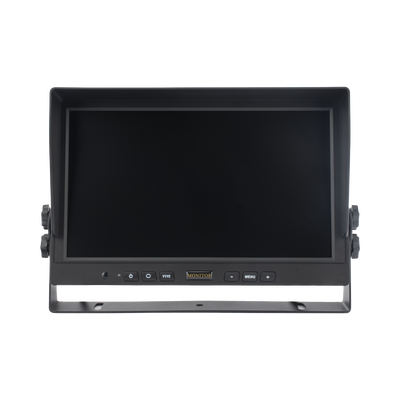 [AE-MW1104] Monitor y Botones de 10.1" LCD / Compatible con DVR Móvil HIKVISION / Conector VGA
