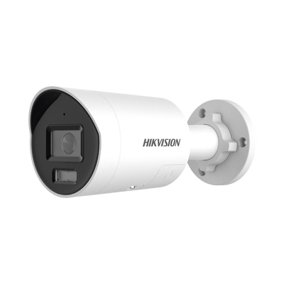 [DS-2CD2087G3-LI2UY/SL] [Dual Light + ColorVu 3.0 + HikAI] Bala IP 8 Megapixel / Lente 2.8 mm / 40 mts IR + Luz Blanca / 2 Microfonos Integrados / Exterior IP67 / Estrobo Luz Blanca / WDR 130 dB / ACUSENSE 3.0 / Metal / NEMA 4X / ACUSEEK
