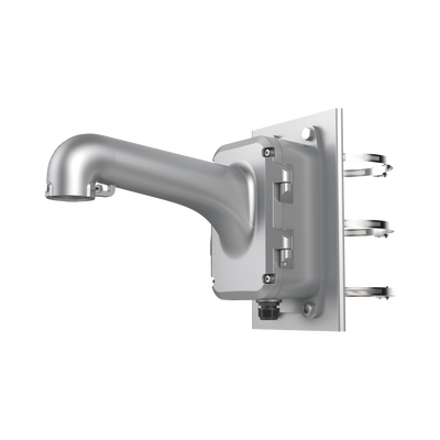 [DS-1604ZJ-BOX-POLE-P] Montaje de Pared con Caja de Conexión y Montaje en Poste para Domos PTZ 