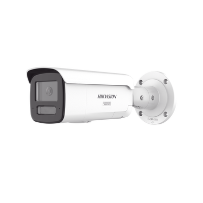 [DS-2CD2T47G3-LIY] [Dual Light + ColorVu 3.0 + HikAI] Bala IP 4 Megapixel / Lente 4 mm / 60 mts IR + Luz Blanca / Exterior IP67 / WDR 130 dB / ACUSENSE 3.0 / Metal / NEMA 4X / ACUSEEK
