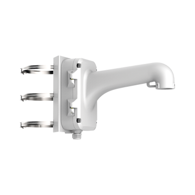 [DS-1604ZJ-POLE] Montaje de Poste para Domos Hikvision / Color Blanco / Uso en Exterior