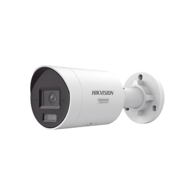 [DS-2CD2087G3-LI2UY] [Dual Light + ColorVu 3.0 + HikAI] Bala IP 8 Megapixel / Lente 2.8 mm / 40 mts IR + Luz Blanca / 2 Microfonos Integrados / Exterior IP67 / WDR 130 dB / ACUSENSE 3.0 / Metal / NEMA 4X / ACUSEEK