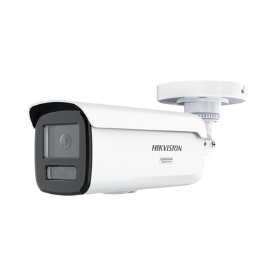 [DS-2CD2T67G3-LIS2UY/SRB] [Dual Light + ColorVu 3.0 + HikAI] Bala IP 6 Megapixel / Lente 4 mm / 60 mts IR + Luz Blanca / Exterior IP67 / Estrobo Azul y Rojo / WDR 130 dB / ACUSENSE 3.0 / Metal / NEMA 4X / ACUSEEK