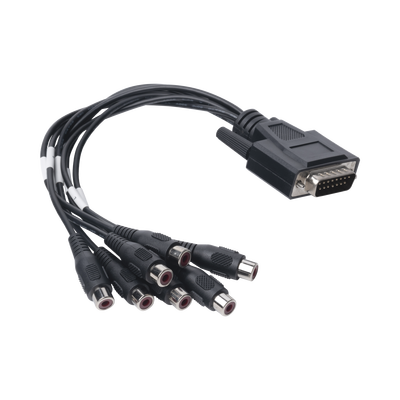 [101501706] Adaptador de 7 entradas de Audio para DVR´s epcom y HIKVISION