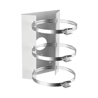 [DS-2904ZJ] Montaje de poste para cámaras Hikvision / Uso interior y exterior