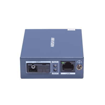 [DS-3D501R-3] Convertidor de medios UTP/FIBRA ÓPTICA (RX) / 1000 Mbps / Monomodo / Hasta 3 KM / CONECTOR SC 