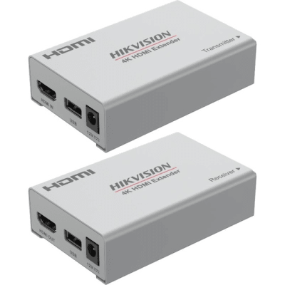 [DS-52EX01HI-4K] Kit Extensor de Video y Audio por HDMI en 4K / Hasta 120 Metros (30 Hz) y 60 Metros (60 Hz) de Distancia con Cat 6 / Cero Latencia 