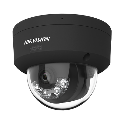 [DS-2CD2147G3-LIS2UY(BLACK)] [Dual Light + ColorVu 3.0 + HikAI] Domo IP 4 Megapixel / Lente 2.8 mm / 30 mts IR + Luz Blanca / 2 Microfonos Integrados / Exterior IP67 / WDR 130 dB / ACUSENSE 3.0 / Metal / NEMA 4X / ACUSEEK