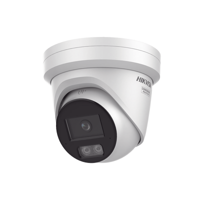 [DS-2CD2367G3-LIS2UY/SL] [Dual Light + ColorVu 3.0 + HikAI] Turret IP 6 Megapixel / Lente 2.8 mm / 30 mts IR + Luz Blanca / 2 Microfonos Integrados / Exterior IP67 / Estrobo Luz Blanca / WDR 130 dB / ACUSENSE 3.0 / Metal / NEMA 4X / ACUSEEK