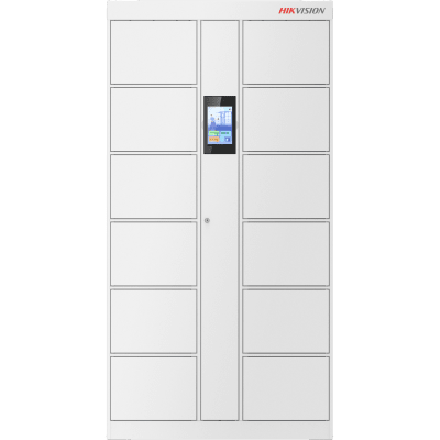 [DS-KLM28-12] Locker Inteligente de 12 Espacios con Reconocimiento Facial Incluido de 8" / MAESTRO / Uso para Visitantes y/o Empleados / Fácil Uso y Puesta en Marcha