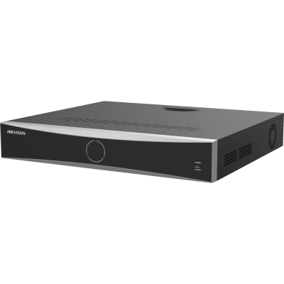 [DS-7732NXI-K4(E)] [Acusearch] NVR 12 Megapixel (4K) / 32 canales IP / AcuSense (Evita Falsas Alarmas) / Reconocimiento Facial / 4 Bahías de Disco Duro /  HDMI en 4K / Alarmas I/O
