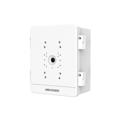 [DS-SBOX-01] Caja para Videovigilancia para Exterior / Uso en Montaje o Pared / IP66 / IK10 / Dimensiones: 306 X 220 X 130 mm / Soporta 1 Dispositivo (PTZ, Bocina, Cámara Fija)