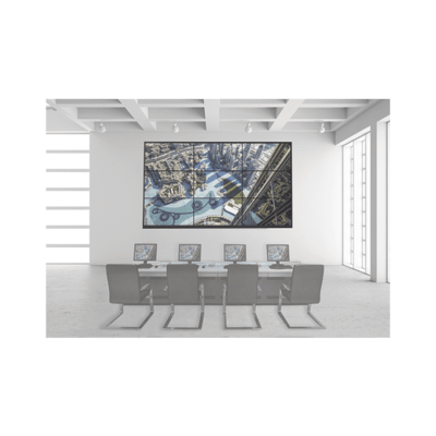 [DSVW3X20A55/WM] Kit Videowall 3X2 / Incluye 6 Pantallas de 55" / Decoder / Base de Pared / Accesorios de Instalación