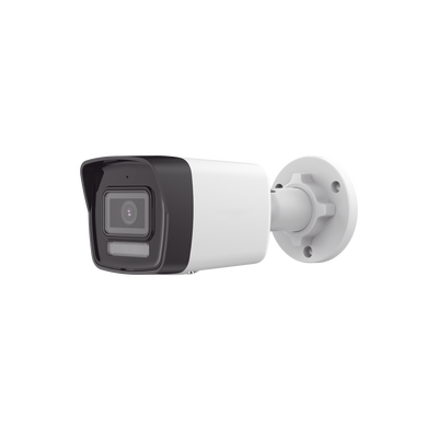 [DS-2CD1043G2-LIUF/NEU] [SIN MARCA O LOGO][Dual Light] Bala IP 4 Megapixel / Lente 2.8 mm / 30 mts IR + 30 mts Luz Blanca / Micrófono Integrado / ACUSENSE Lite / Exterior IP67 / H.265 / PoE  / Micro SD