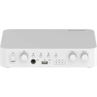 [DS-QAE1A80G1-VB/ST] Amplificador | Compatible con Spotify | Bluetooth | 2 Canales | 40 W por Canal | 100V COM x 2 | 2 Zonas |  Musica Ambiental 