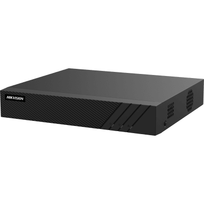 [DS-7604NI-Q1/4P(E)] NVR 8 Megapixel (4K) (Compatible con Cámaras ACUSENSE) / 4 canales IP / 4 Puertos PoE+ / 1 Bahía de Disco Duro / Salida de Vídeo en 4K / 300 Metros PoE Modo Extendido