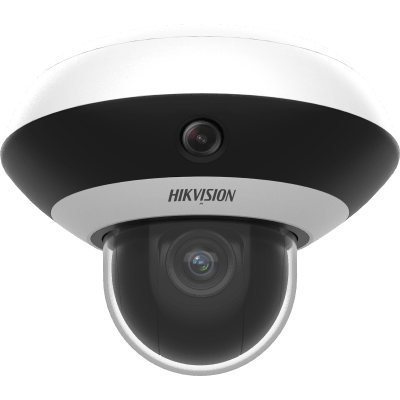 [DS-2DP3D404IWG1-E/36(F5)] Mini Domo PanoVu 4 Megapixel / 1 PTZ 4X Zoom + 3 Lentes Panorámicos 360° / H.265 / 10 mts IR / Uso en Interior / PoE+ / dWDR / Micro SD