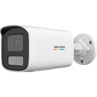 [DS-2CD1T47G3-LIUF] [ColorVu 3.0 + MD 3.0]Bala IP 4 Megapixel / Lente 4 mm / 50 mts IR + 50 mts Luz Blanca / Micrófono Integrado / Motion Detection 3.0 / Exterior IP67 / WDR 120 dB / PoE / Micro SD 
