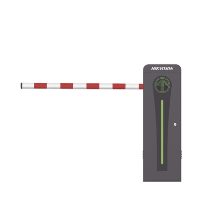 [KT-320-ABAT(4ML)] Barrera Vehicular con Brazo Abatible por Colisión 4 mts INCLUIDO / Izquierda / Alto Desempeño / Brushless / Semáforo Rojo-Verde en Gabinete / Incluye 2 Controles Remotos
