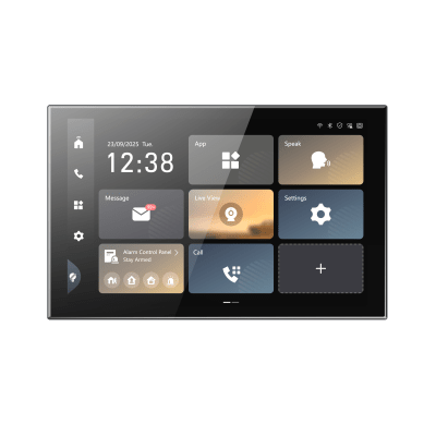 [DS-KH9570-WTE1] Monitor Interior Inteligente 9 Series / Pantalla Táctil IPS 10.1" 1920x1200 / Android 14 / WiFi 6 / PoE  / Gestión Unificada de Seguridad