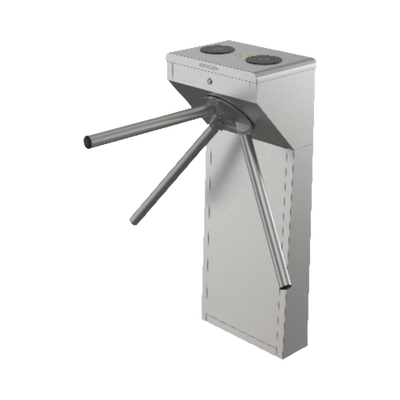 [DSK3G200BLXR/DM55] Torniquete Trípode Bidireccional de Acero Inoxidable SUS304 / 2 Millones MCBF  / Apertura en Caso de Emergencia / Integrable con cualquier Sistema de Control de Acceso / Indicadores LED de Entrada-Salida 