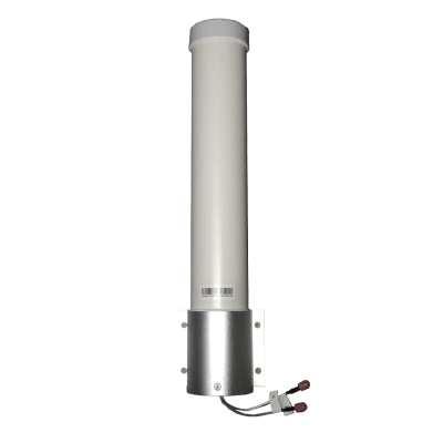 [DS-3WF2000A-360] Antena Omnidireccional 360° / 5 GHz / 11 dBi Ganancia / Polarización Dual / IP65 / Montaje en Poste / Conectores SMA Macho