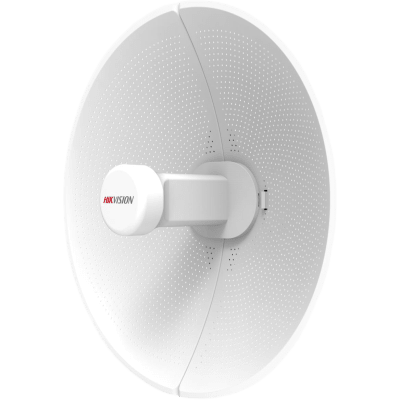 [DS-3WF20KS-S-5ACG] Puente Inalámbrico 20KM / 5GHz 867Mbps / IP55 / TDMA / PoE / Antena 23dBi / -40°C a 65°C