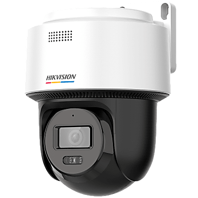 [DS-2CE60KF0T-PTLXTS] [ColorVu + Dual Light] Cámara Exterior PT TurboHD 3K  / Audio Bidireccional y Sirena / Luz Blanca 40 m / IP66 / -30°C a 60°C / Material Plástico