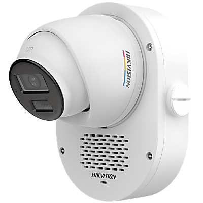 [DS-2CE73DF0T-LXTS] Cámara Turret TURBOHD 2 Megapixel (1080p) / Imagen a Color 24/7 con Apertura F1.0 / Audio Bidireccional y Sirena / Luz Blanca e IR 40 m (131.2 ft) / IP67 / Smart-Hybrid Light / 3D DNR