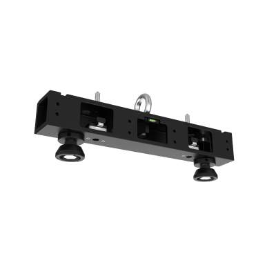 [DS-DPRSS-1N/HBBS05/CB] Barra Colgante LED / Instalación a Piso y Colgante / Aleación de Aluminio/ Altura Colgado 10 m / Altura Apilado 5 m / Negro