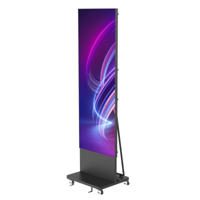 [DS-D4518CH-1FQF] Poster LED de Piso / Pixel Pitch 1.8 mm / Modular (Puede Crecer con Mas Posters) / Case para Transporte / Uso en Interior / Calidad de Video Destacada