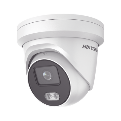[DS-2CD2347G2-L(U)(C)] Turret IP 4 Megapixel / Imagen a Color 24/7 / Lente 4 mm / Luz Blanca 30 mts / WDR 130 dB / Exterior IP67 / Micrófono Integrado / Captura Facial / Videoanaliticos (Filtro de Falsas Alarmas) / Metal / MicroSD