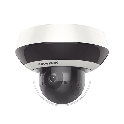 [DS-2DE2A404IW-DE3(C0)(S6)(C)] Mini Domo PTZ IP 4 Megapixel / 4X Zoom / H.265+ / 20 mts IR EXIR / WDR / PoE / IK10 /Exterior IP66 / DarkFighter / Micrófono Integrado / Micro SD