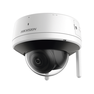 [DS-2CV2141G2-IDW(E)] Domo IP 4 Megapixel / Lente 2.8 mm / 30 mts IR / Exterior IP66 / Wi-Fi / WDR 120 dB / Soporta Micro SD / H.265+ / Micrófono y Bocina Interconstruido