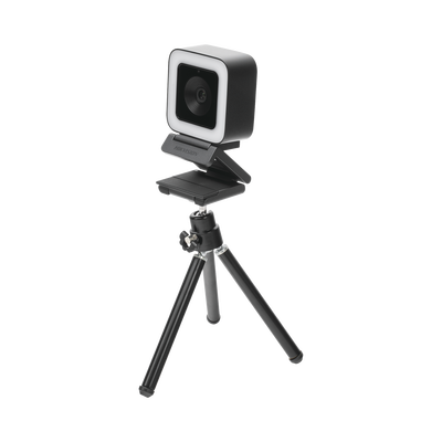 [DS-UL2] Cámara Web ALTA DEFINICIÓN (1080p) / Aro de Luz Interconstruido / Gran Angular / Micrófono Integrado / Conector USB de 2 mts / Fácil de Instalar / Reducción de Ruido Inteligente