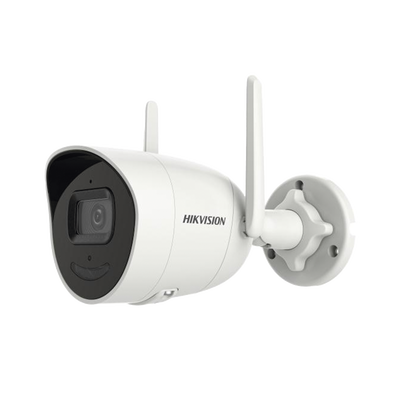 [DS-2CV2021G2-IDW(E)] Bala IP 2 Megapixel / Lente 2.8 mm / 30 mts IR / Exterior IP66 / Wi-Fi / dWDR / H.265+ / Micrófono y Bocina Interconstruido /  MicroSD